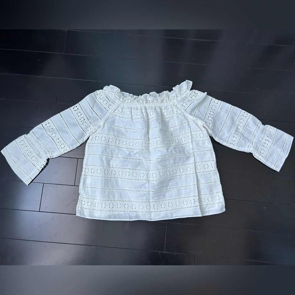 Ever New White off the shoulder top